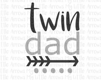 Download Dad of twins | Etsy