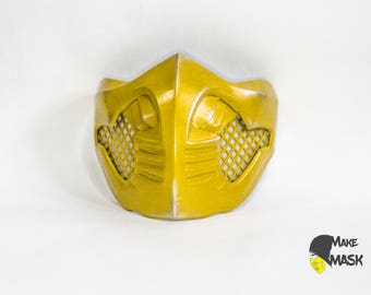 Cosplay Replica Mask Scorpion Mortal Kombat x