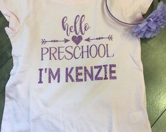 preschool princess shirt