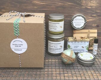 Gardener's Gift Set+Spa And Relaxation Gift+Garden Gift Set+Ecofriendly Gift Set+Gift For Her+Gift For Him+Gift For Mom+Wellness+Spa Gift