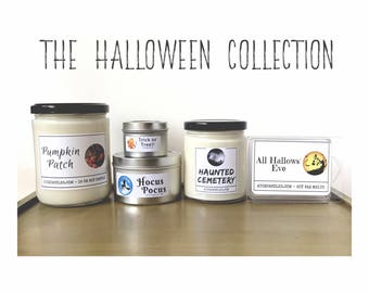 Halloween|Candles, Halloween Candles, Halloween|Candle, Soy Candles, Halloween Wax Melts, Halloween, Hocus Pocus, Trick or Treat