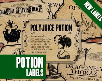 PRINTABLE Advanced Potion Making EXTENDED Edition Harry