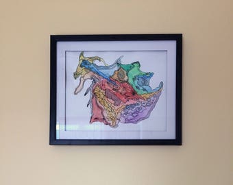 E F F E R V E S C I A | original watercolor & ink art