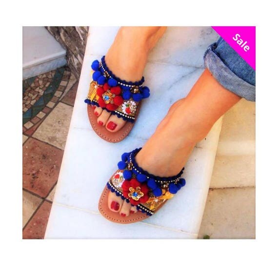 Leather Sandals Lazy Daisy