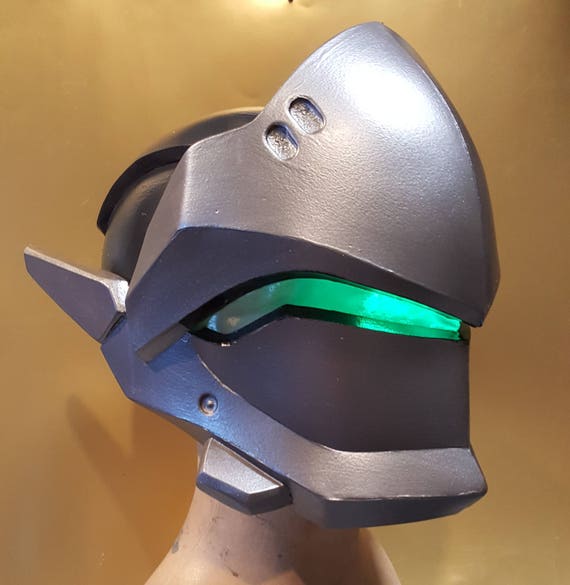 Genji Overwatch Foam helmet templates