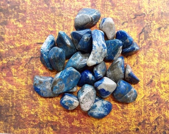 Lapis Lazuli Healing Gemstone; Tumbled Gemstones; Polished Gemstones