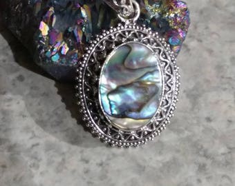 Beautiful Abalone Shell Necklace