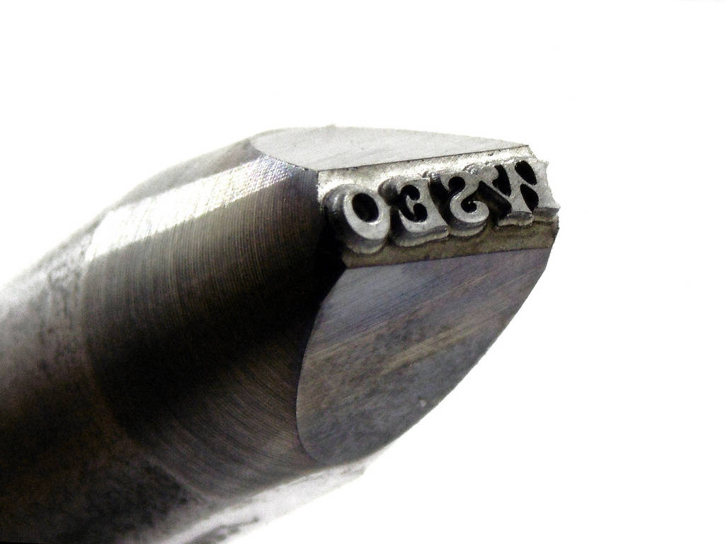Custom DESIGN or LOGO steel stamp punch