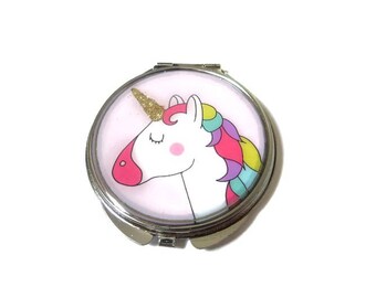 Unicorn Mirror - Unicorn - Be A Unicorn - Unicorn Lover - Unicorn Party Favor - Magical Party Favor - Unicorn Birthday Party - Unicorn Gift