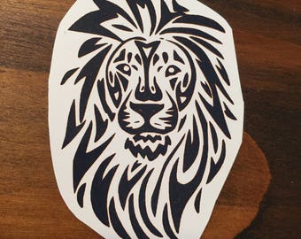 Tribal Lion Tattoo Jungle African Animals Temporary Tribal Lion Tattoo Jungle African Animals Temporary