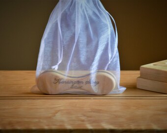 Personalized Wooden Baby Rattles - Baby Toy -