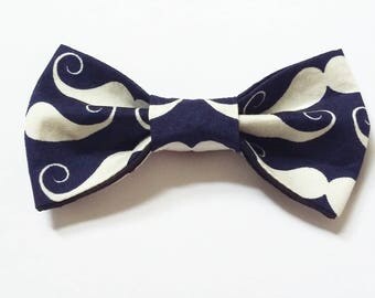Moustache Mustache Dog Bow Tie Cat Bowtie Blue Boy Dog Moustache Collar Accessories Clothing Clothes Bow Ties for Dogs Cats
