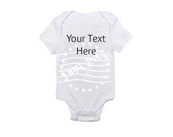Custom Onesie- Personalized Onesie- Unique Onesie- Baby Shower Gift-New Baby Welcome Home Gift