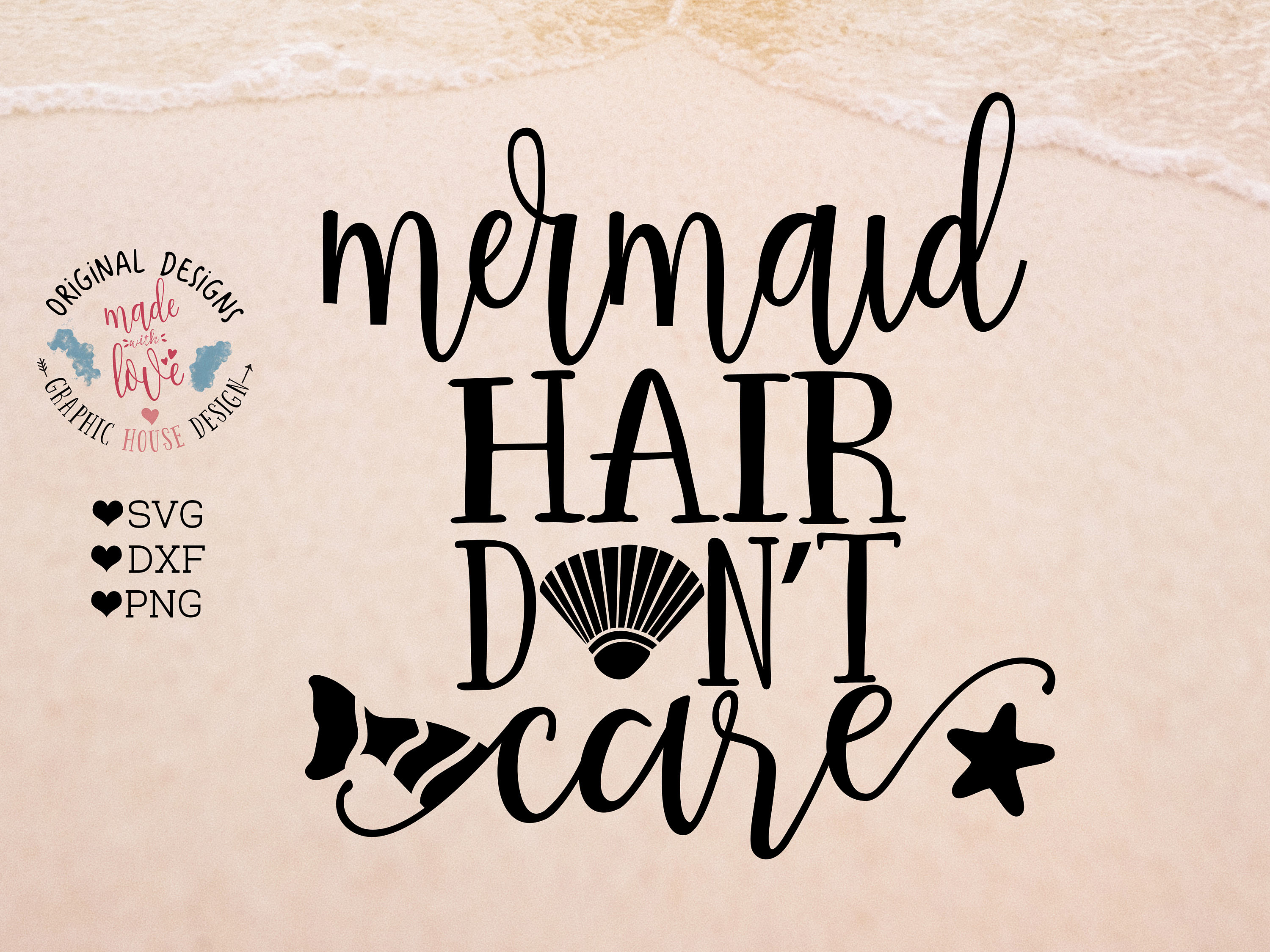 mermaid svg girls svg girls t-shirt design mermaid hair