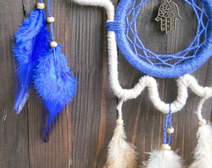 Wall Hangings Boho dreamcatcher Home living Wall Décor Bohemian décor Hamsa dream catcher Boho Home Décor Christmas Décor Woven wall hanging