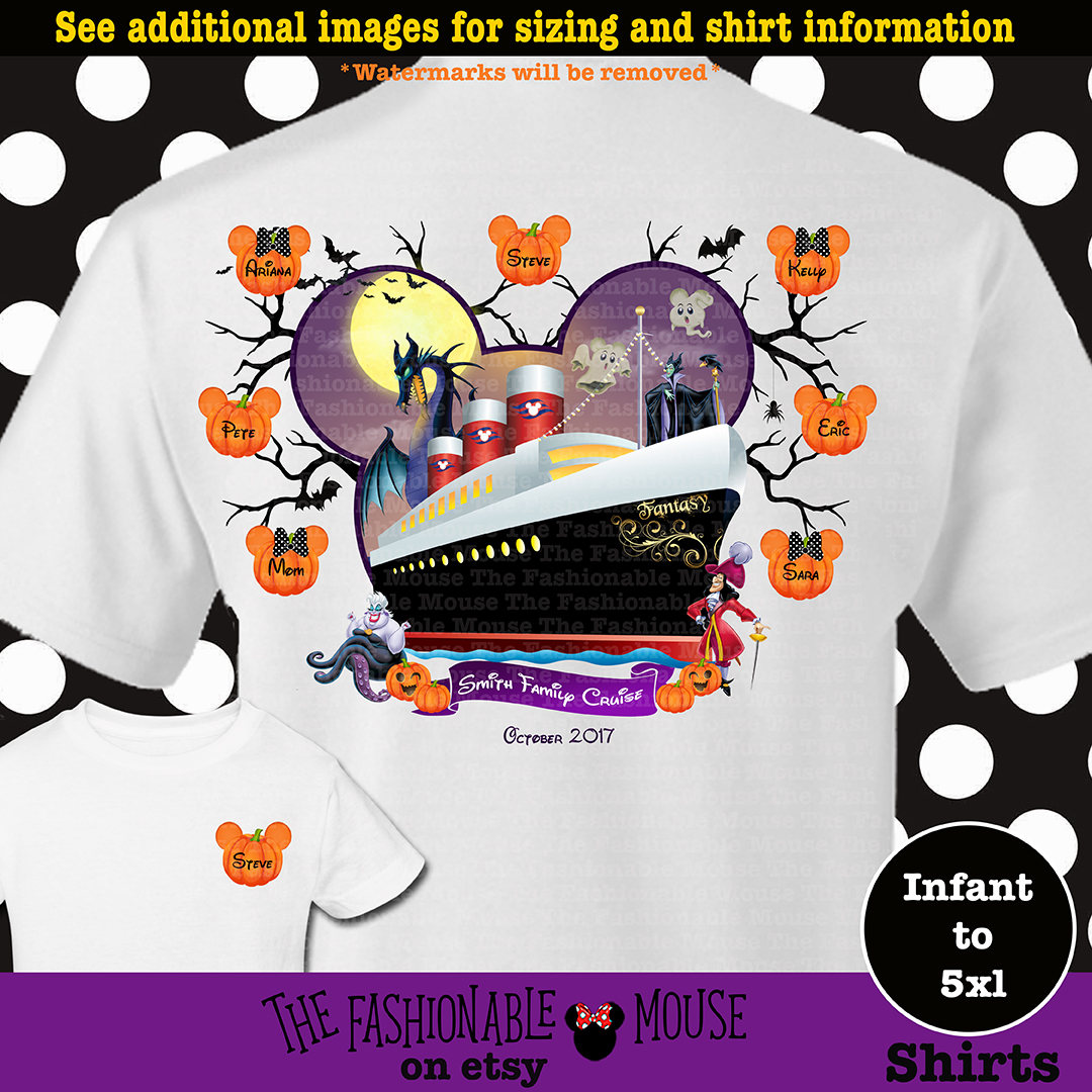 disney halloween cruise shirts