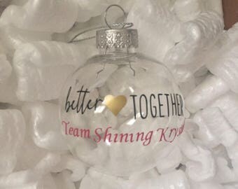 Custom thirty one ornaments