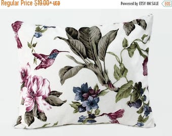 20% off Floral Pillow, Floral Bed Pillow, Floral Pillow Cover, Floral Decorative Pillow, Floral Couch Pillow, Floral Sofa Pillow, Size 16x20