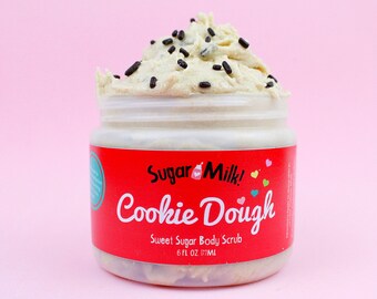 Chocolate Chip Cookie Dough Body Scrub / Sugar Scrub / Scrub/ Exfoliator