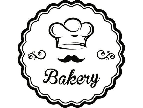 Baking Logo #5 Baked Goods Chef Hat Pie Baker Bakery Pastry Bread ...