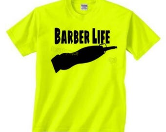 barber life t shirt