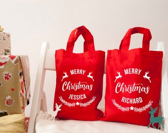 Christmas gift bags | Etsy