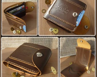 Card holder Leather card wallet Leather wallet Bifold wallet Mens wallet Personalized wallet Groomsmen wallets Wedding gifts Custom wallet