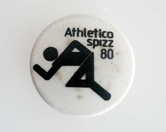 Athletico Spizz 80 -1" Pin Back Button Badge