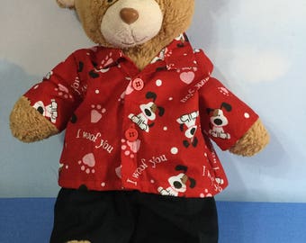 build a bear valentines clothes