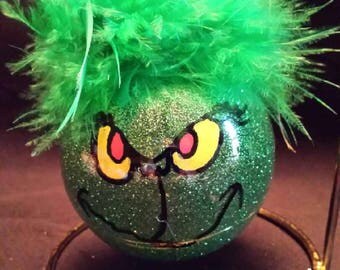 Grinch Christmas Ornament