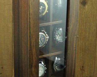 10 Slot Classic / Vintage Wood Watch Box Display Case Organizer Jewelry Storage