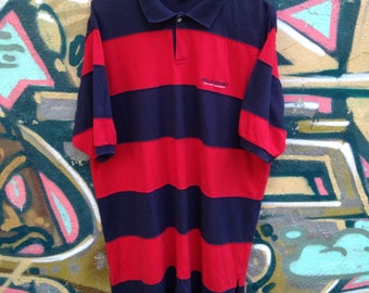 Polo Sport Striped Polo Style shirt Vintage 1990's