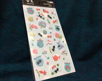 Kawaii Goldfish stickers from japan