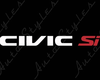 Civic sticker | Etsy