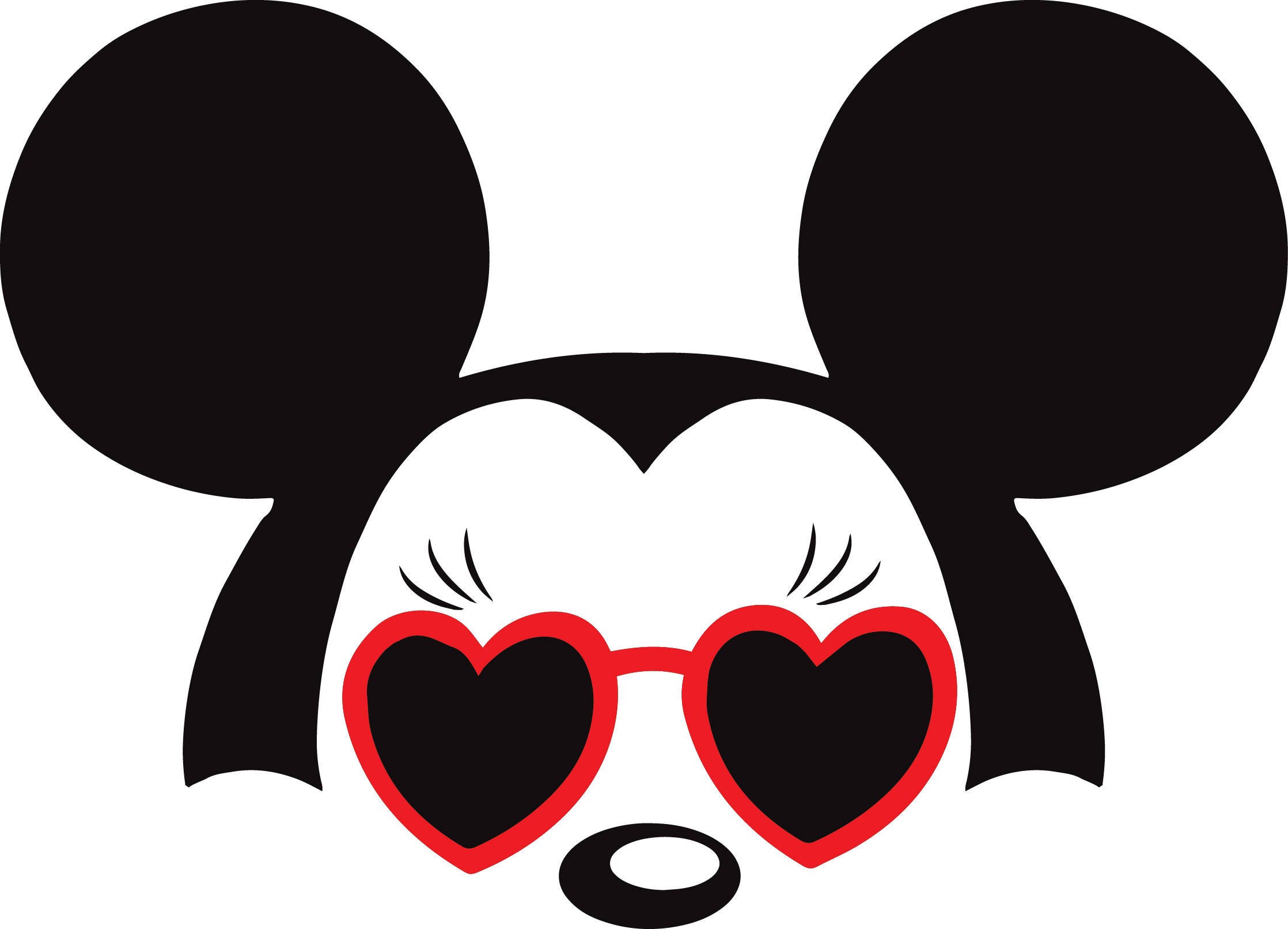 Free Free 225 Disney Minnie Mouse Head Svg SVG PNG EPS DXF File