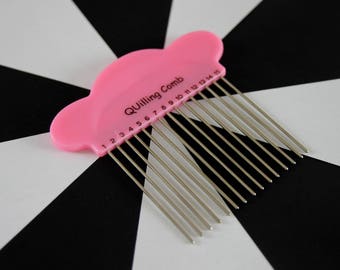 Quilling Comb, Paper Quilling Art Tool, Shaping Paper Strips, Papercraft, Scrapbooking, FREE SHIPPING