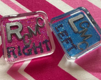 Glitter Xray Markers Customized w/Initials