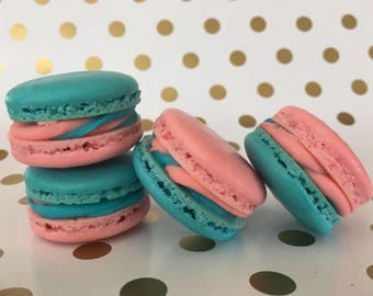Cotton Candy Macarons