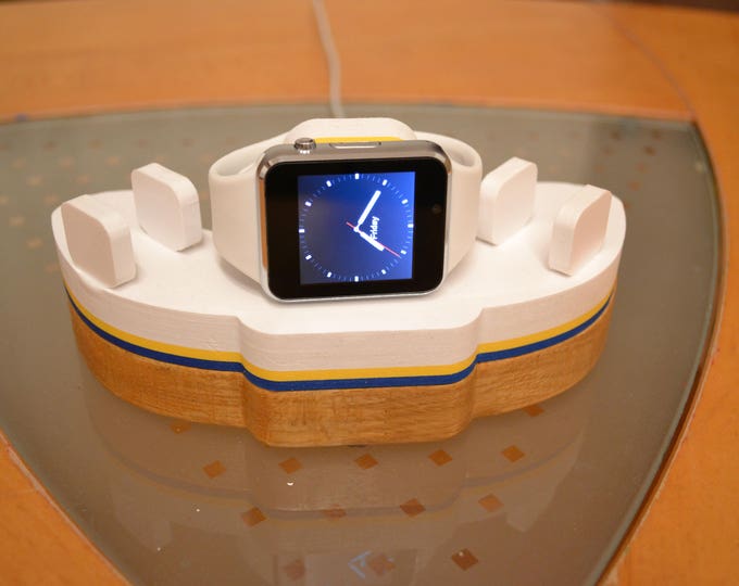 Apple Watch Dock charging station IDOQQ watch stand Cradle docking station for Apple Watch stand wood gift