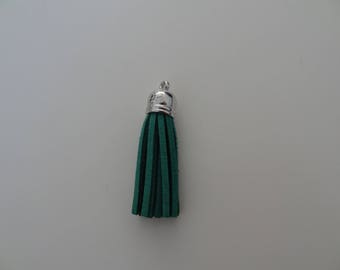 Green tassel fringe