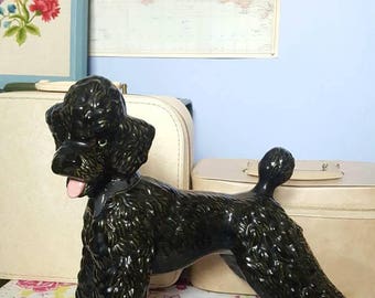 Large Vintage Standard Poodle Figurine