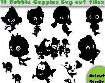 Bubble guppies svg | Etsy