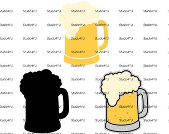 Beer Mug svg Beer svg files for cricut svg for silhouette vector cut files svg dxf