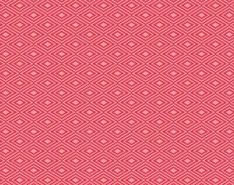 Riley Blake Vintage Aztec Red Fabric C5565-RED