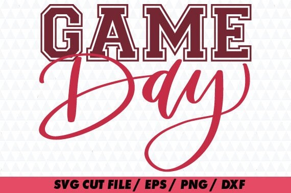 Football svg Game day svg files Football cricut Football