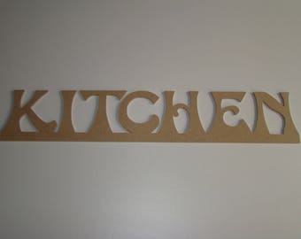 MDF KITCHEN words customize 67 cm