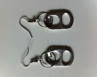 Pierced earrings by Silver caps BAGART