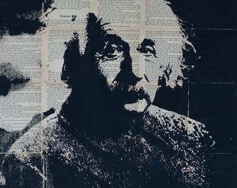 Albert Einstein Pop art, Wall Art