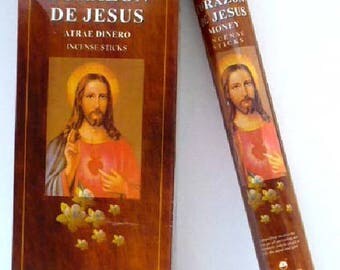 Box of 20 sticks of incense Sacred Heart Jesus