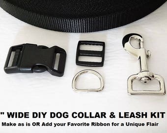 Dog collar parts | Etsy